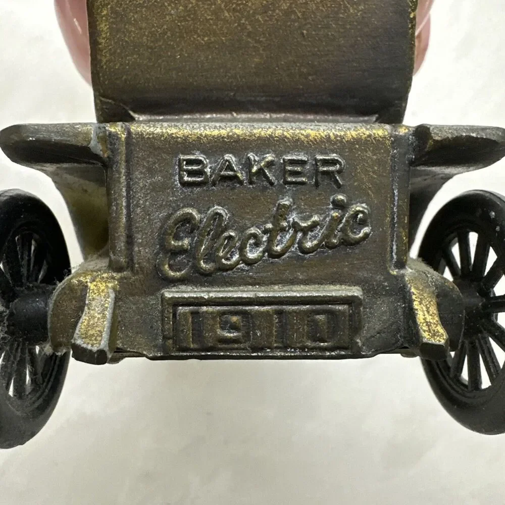 Vintage Banthrico 1910 Baker Electric Die Cast Car Coin Bank - Picture 7 of 7